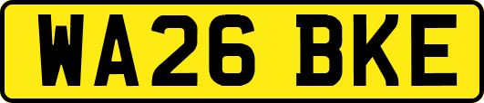 WA26BKE