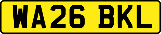 WA26BKL