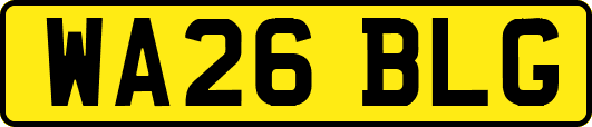 WA26BLG