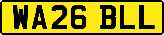WA26BLL