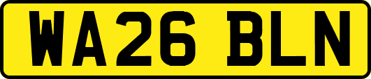 WA26BLN