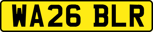 WA26BLR