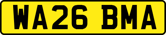 WA26BMA