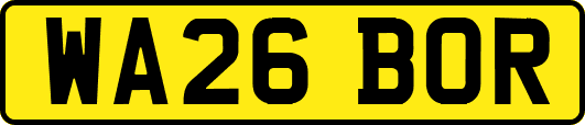 WA26BOR