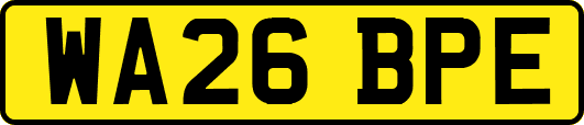 WA26BPE