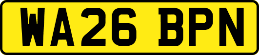 WA26BPN