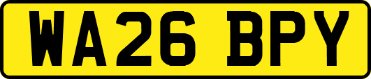 WA26BPY