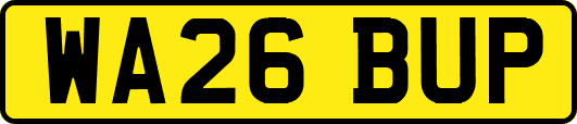 WA26BUP