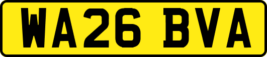 WA26BVA