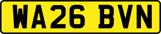 WA26BVN