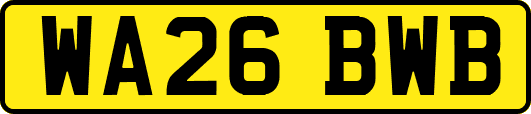 WA26BWB