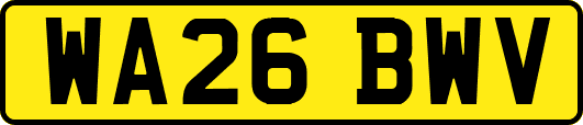 WA26BWV