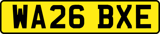 WA26BXE