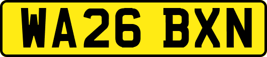 WA26BXN