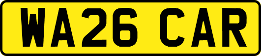 WA26CAR