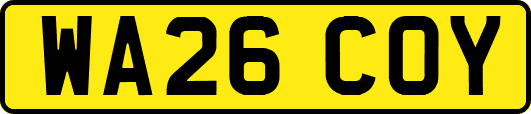 WA26COY