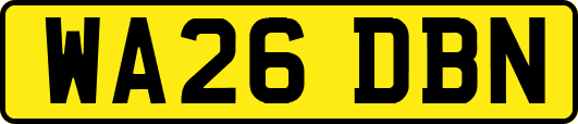 WA26DBN
