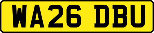 WA26DBU