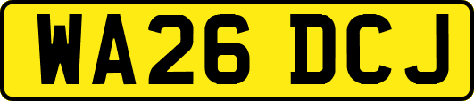WA26DCJ