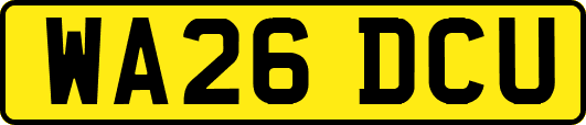 WA26DCU