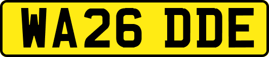WA26DDE
