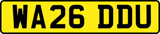 WA26DDU