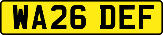 WA26DEF