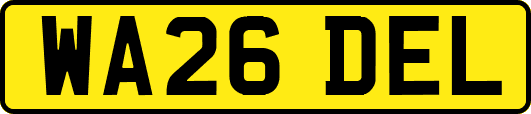 WA26DEL