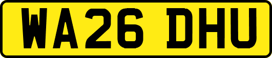 WA26DHU
