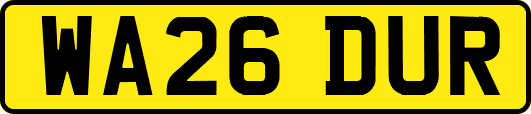 WA26DUR