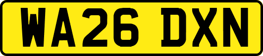 WA26DXN