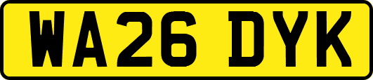 WA26DYK
