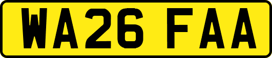 WA26FAA