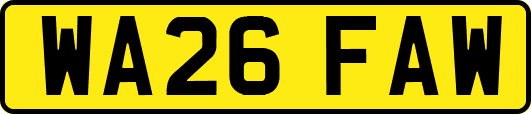 WA26FAW