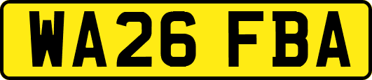 WA26FBA