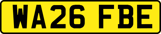 WA26FBE