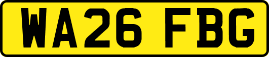 WA26FBG