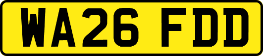 WA26FDD