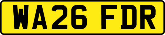 WA26FDR