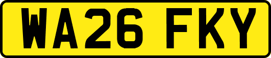 WA26FKY