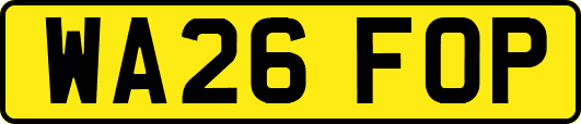 WA26FOP
