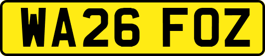 WA26FOZ
