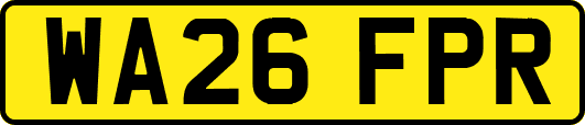 WA26FPR