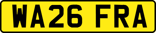 WA26FRA
