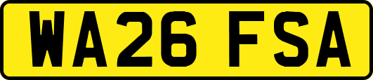 WA26FSA