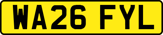 WA26FYL