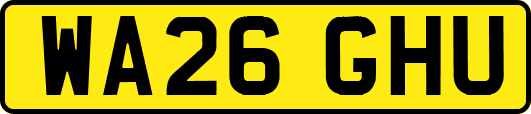 WA26GHU