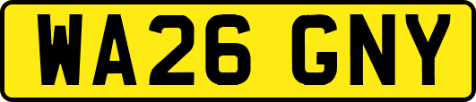 WA26GNY