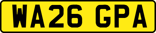 WA26GPA