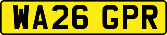 WA26GPR